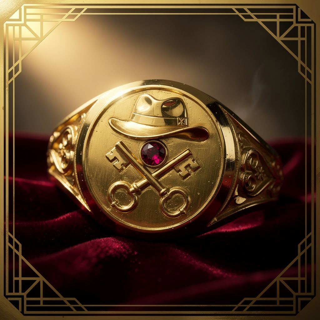godfather collectible family-signet-ring
